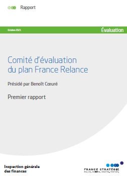Comité d'évaluation du plan France Relance - oct 2021