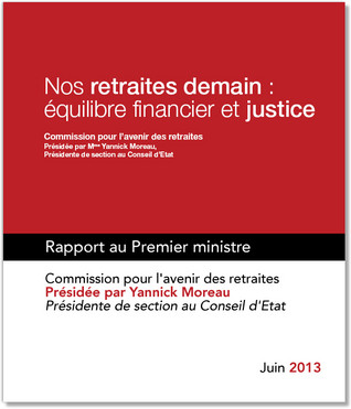 Couverture Rapport sur l'avenir des retraites - juin 2013