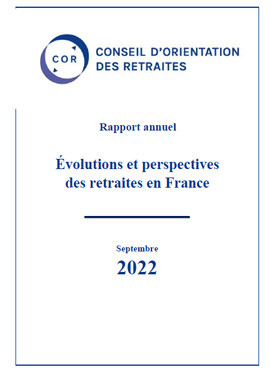 Evolutions et perspectives des retraites en France - Rapport annuel du Conseil d'orientation des retraites, 15 septembre 2022 