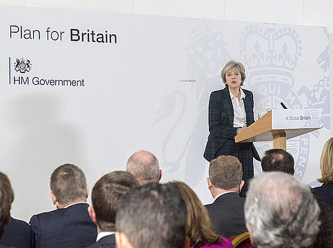 PM speech: 12 objectives for Brexit - Jay Allen, © Crown Copyright