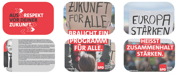 Montage à partir du programe du SPD (fbl)
