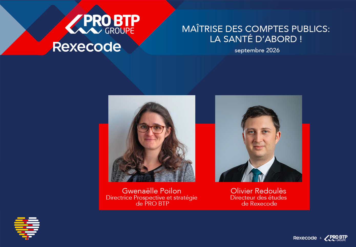 étude santé Rexecode groupe PRO BTP - Olivier Redoulès, Gwenaëlle Poilon