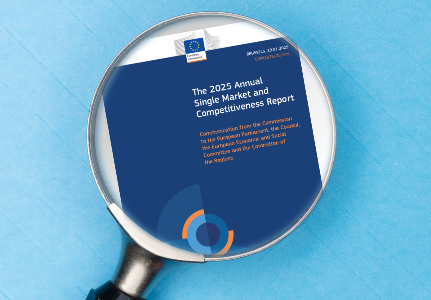 couverture rapport UE, loupe : photo Markus Winkler sur Unsplash