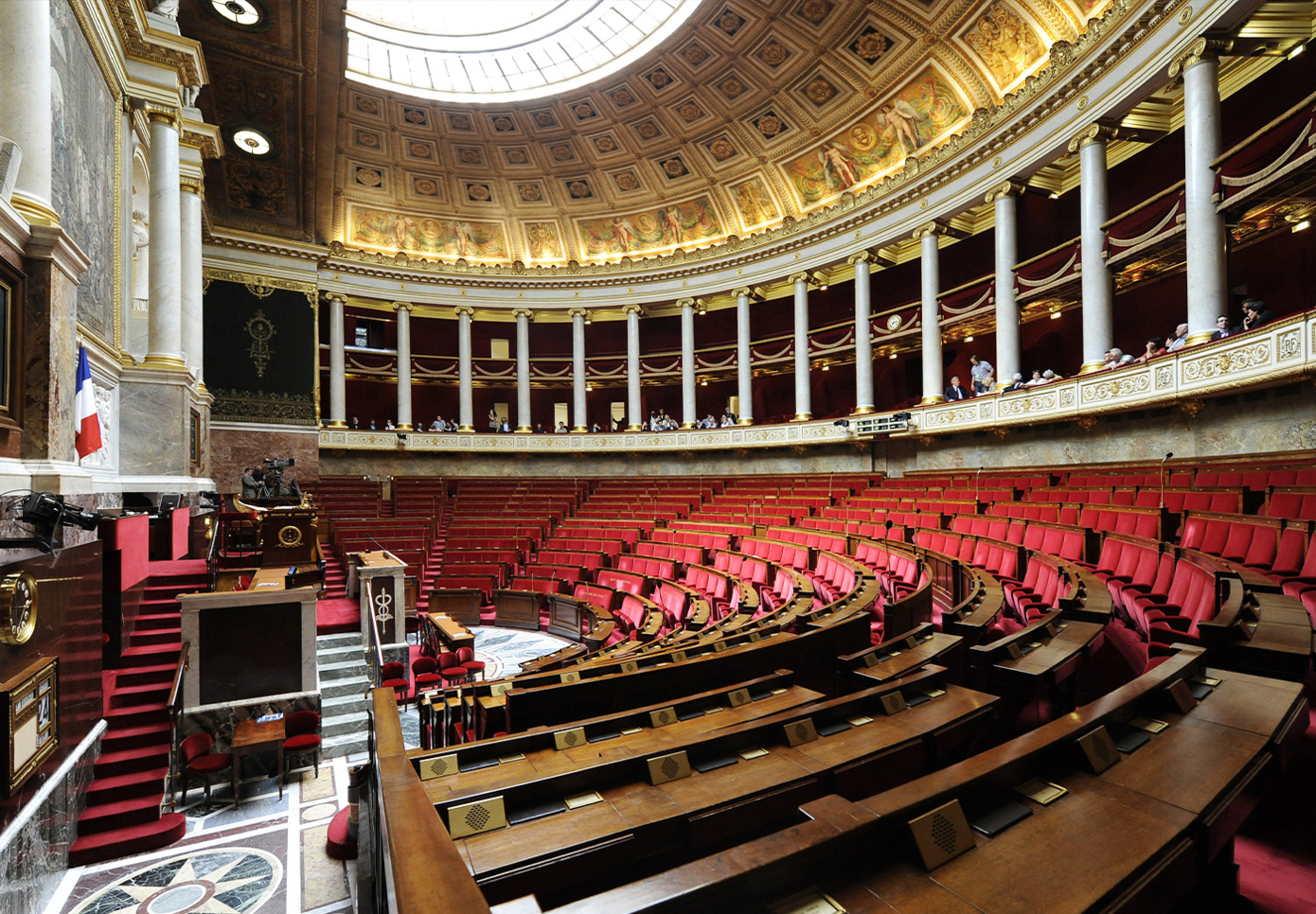 hémicycle, Photo copyright Assemblée Nationale