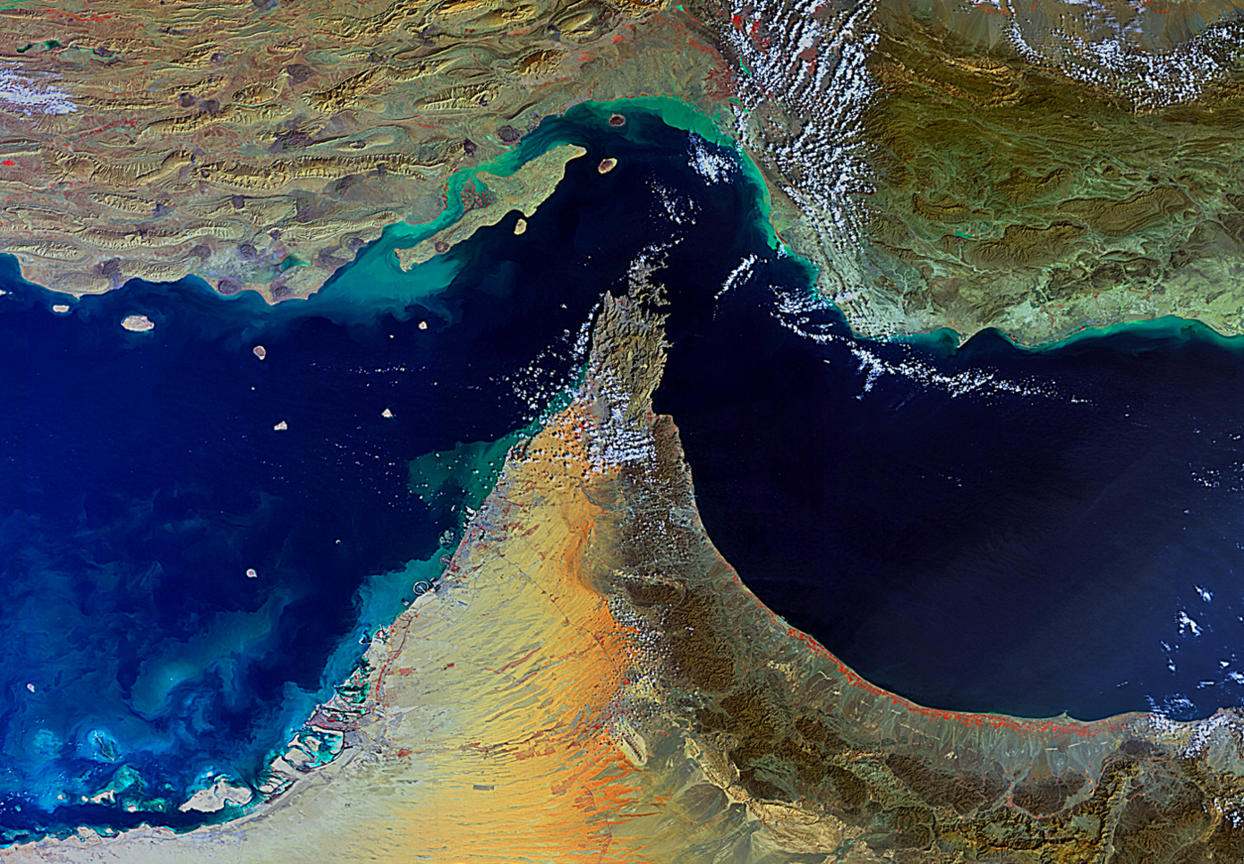 Middle esat terrain photo Copernicus 2 copyright ESA