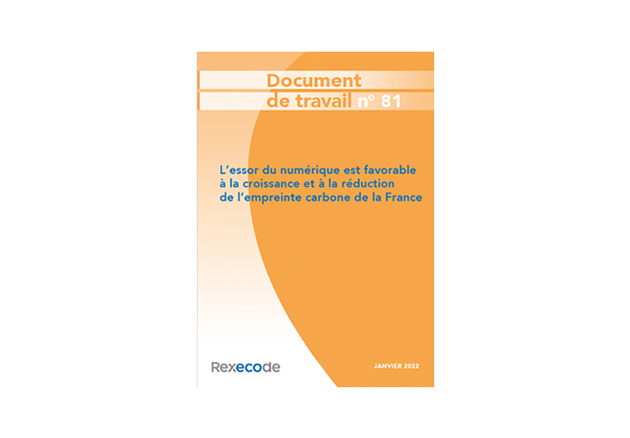 Rexecode, Document de travail N.81 (janv 2022)