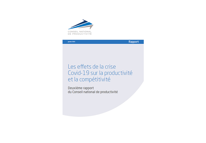 conseil National de la Productivité rapport 2020