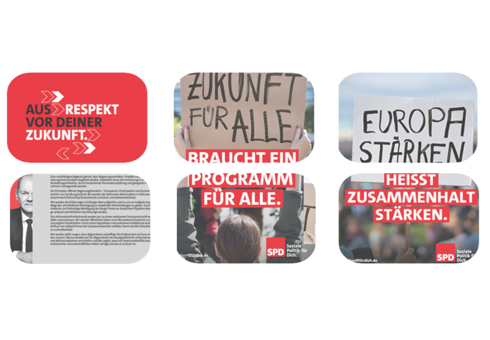 Montage à partir du programe du SPD (fbl)