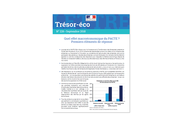 DG Trésor Trésor Eco
