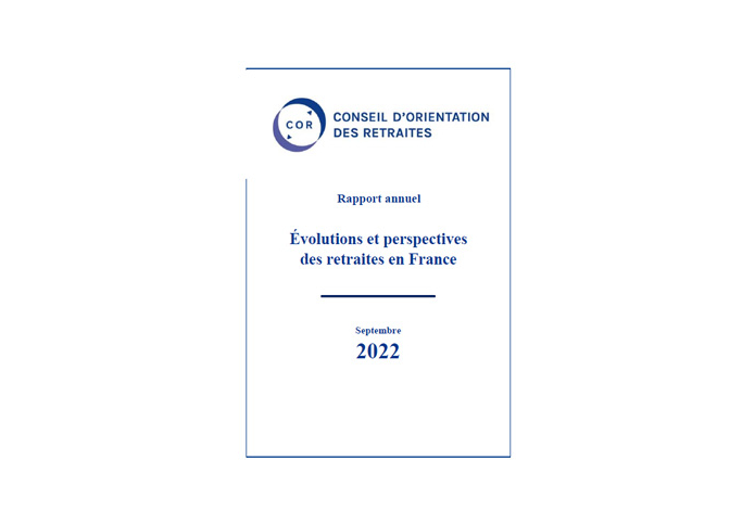 Evolutions et perspectives des retraites en France - Rapport annuel du Conseil d'orientation des retraites, 15 septembre 2022 