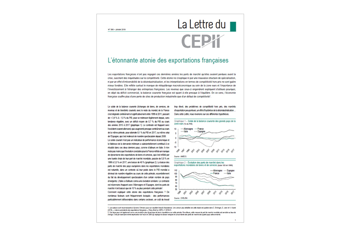 Cepii Policy Brief