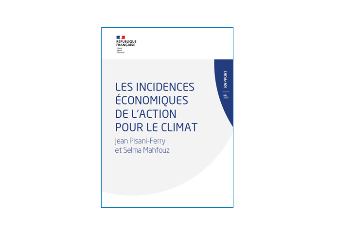 Les incidences économiques de l’action pour le climat – France Stratégie, mai 2023