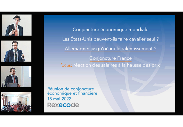 Réunion de conjoncture économique et financière, mai 2022
