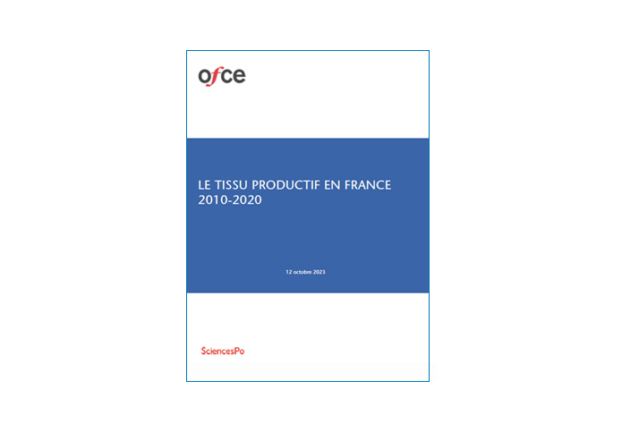 Le tissu productif en France 2010-2020 OFCE, Département de Recherche Innovation et Concurrence, octobre 2023
