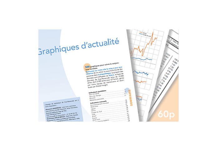 Couverture des Cahiers de graphiques d'actualité, Rexecode