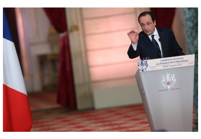 François Hollande, Elysée, Conférence de Presse du 14 janvier 2013 © Présidence de la République - C. Alix, L. Blevennec, P. Segrette
