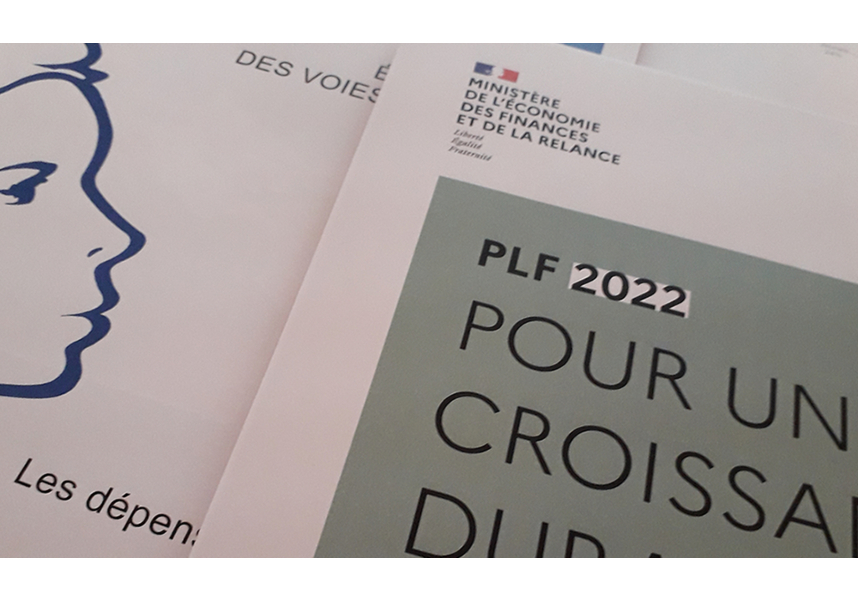 Documents PLF 2022, ministère de l'Economie, photo F. Besson-Lhoste