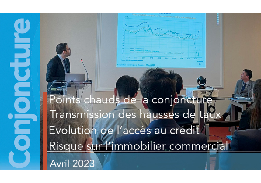 Réunion de conjoncture économique et financière du 19 avril 2023 (photo Rexecode)