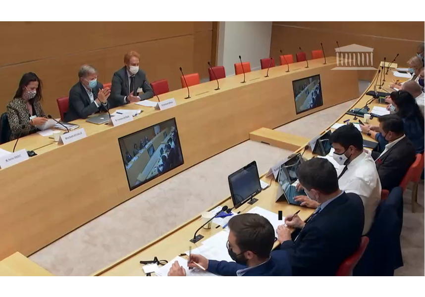 Snapshot video Assemblée Nationale, Commission d'enquête sur la politique industrielle 21/09/2021 (18h) avec E. Jessua