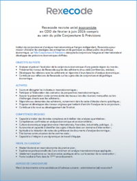 vignette offre emploi Rexecode